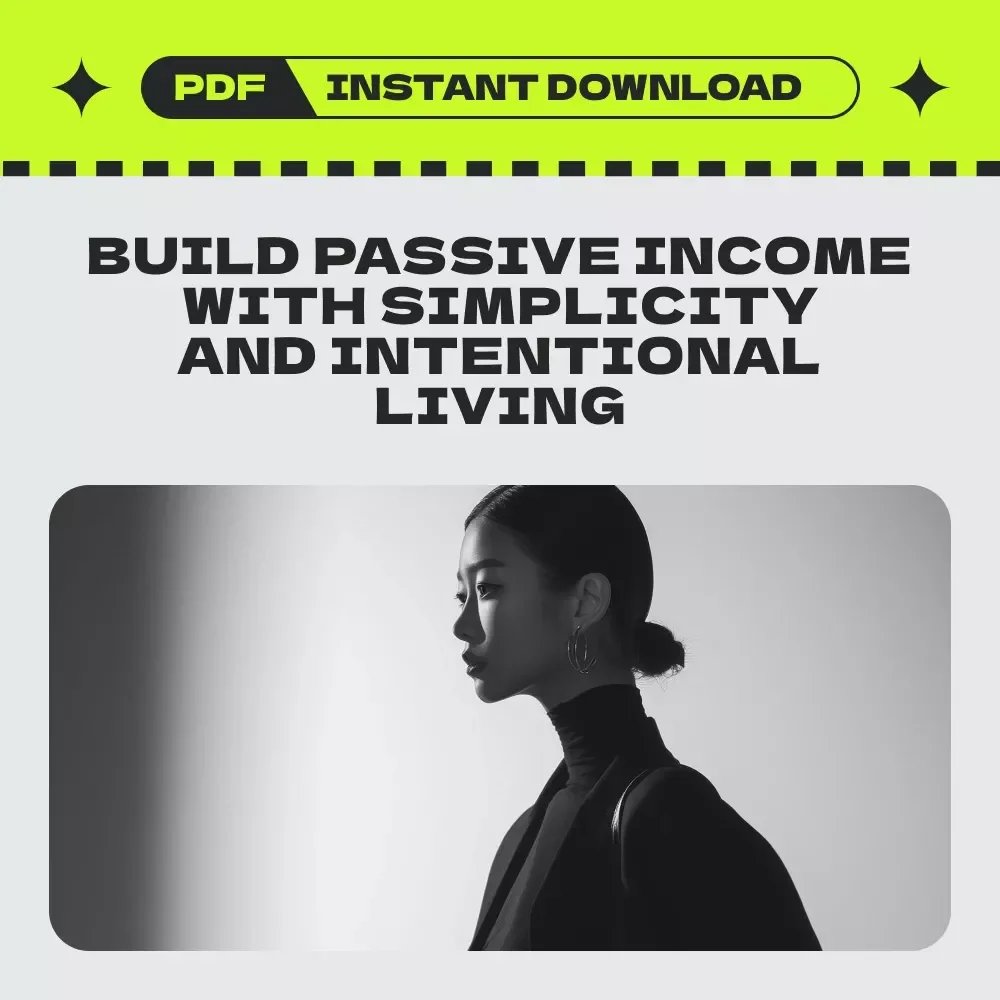 Simple Wealth for a Slower Life – A Practical Guide to Passive Income for Minimalists and Slow-Living Advocates Seeking Financial Freedom & Intentional Living