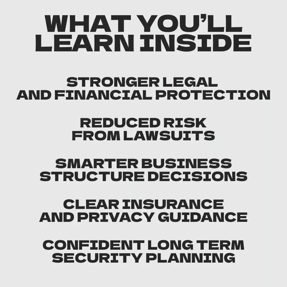Shield Your Success: Asset Protection for Passive Income Businesses – The Ultimate Guide to Asset Protection for Passive Income Businesses, LLCs, Trusts & Financial Security Planning