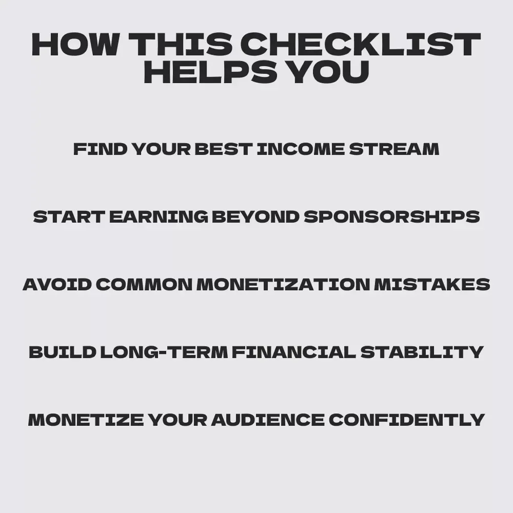 Your Ultimate Passive Income Checklist for Social Media Influencers – Passive income for social media influencers Digital Download Guide for Creators & Content Entrepreneurs
