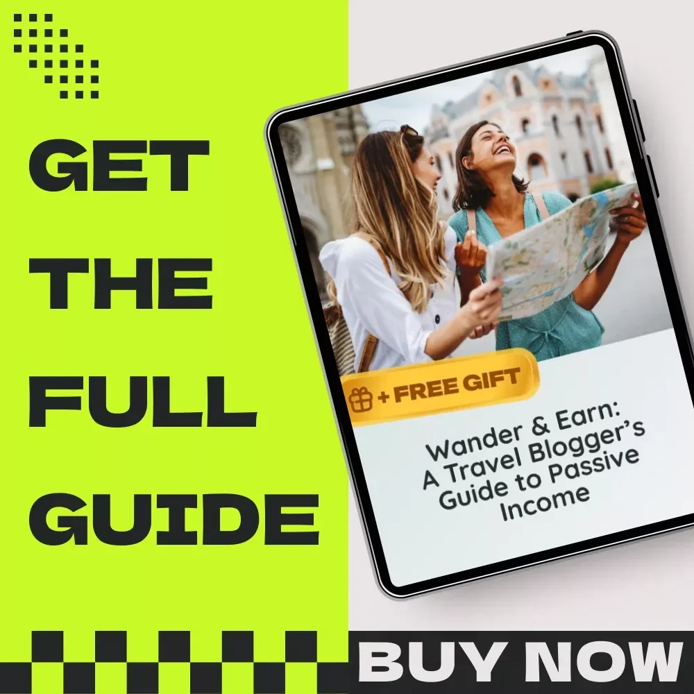 Wander & Earn: A Travel Blogger’s Guide to Passive Income – Passive Income for Travel Bloggers Digital Guide, Monetization Blueprint, Online Business eBook Download