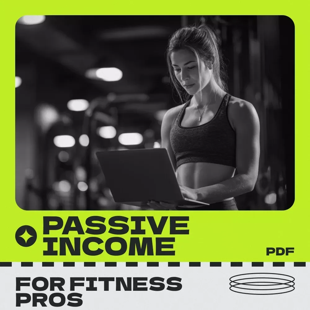 Your Passive Income Kickstart Checklist for Fitness Pros – Passive income strategies for fitness professionals, Online Fitness Business Planner, Digital Download