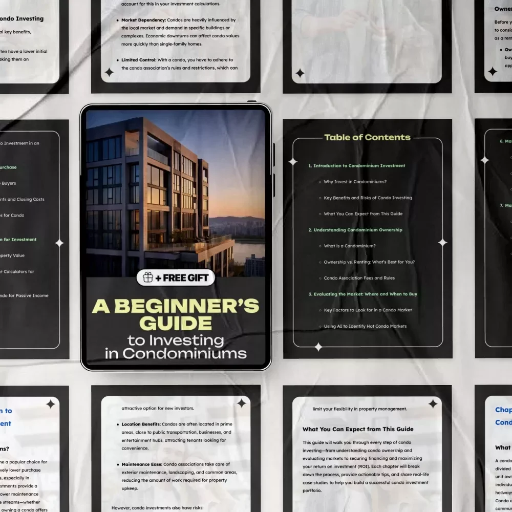 A Beginner’s Guide to Investing in Condominiums: The Ultimate eBook for Condo Investment Success