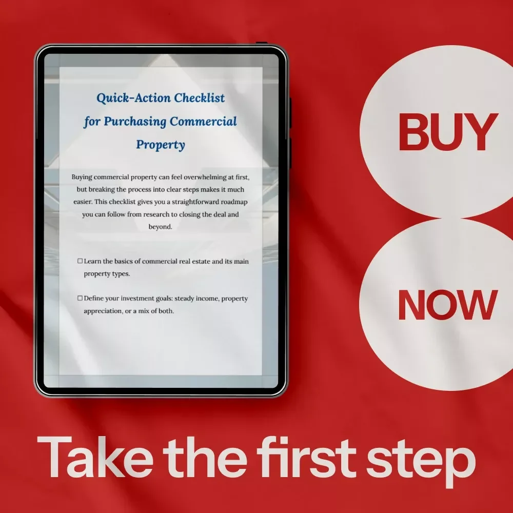 Quick-Action Checklist for Purchasing Commercial Property - Your Step-by-Step Guide to Investing in Real Estate