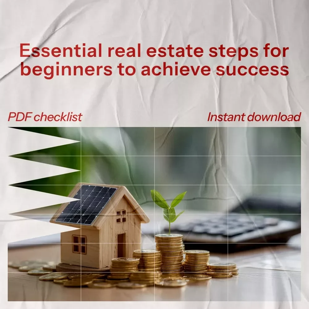 The Real Estate Beginner’s Action Checklist: Your First Step Toward Real Estate Success