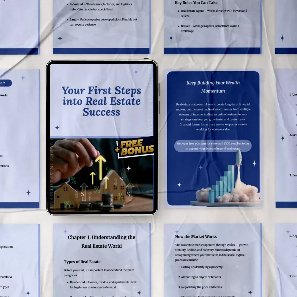 Your First Steps into Real Estate Success: A Beginner’s Guide to Getting Into Real Estate