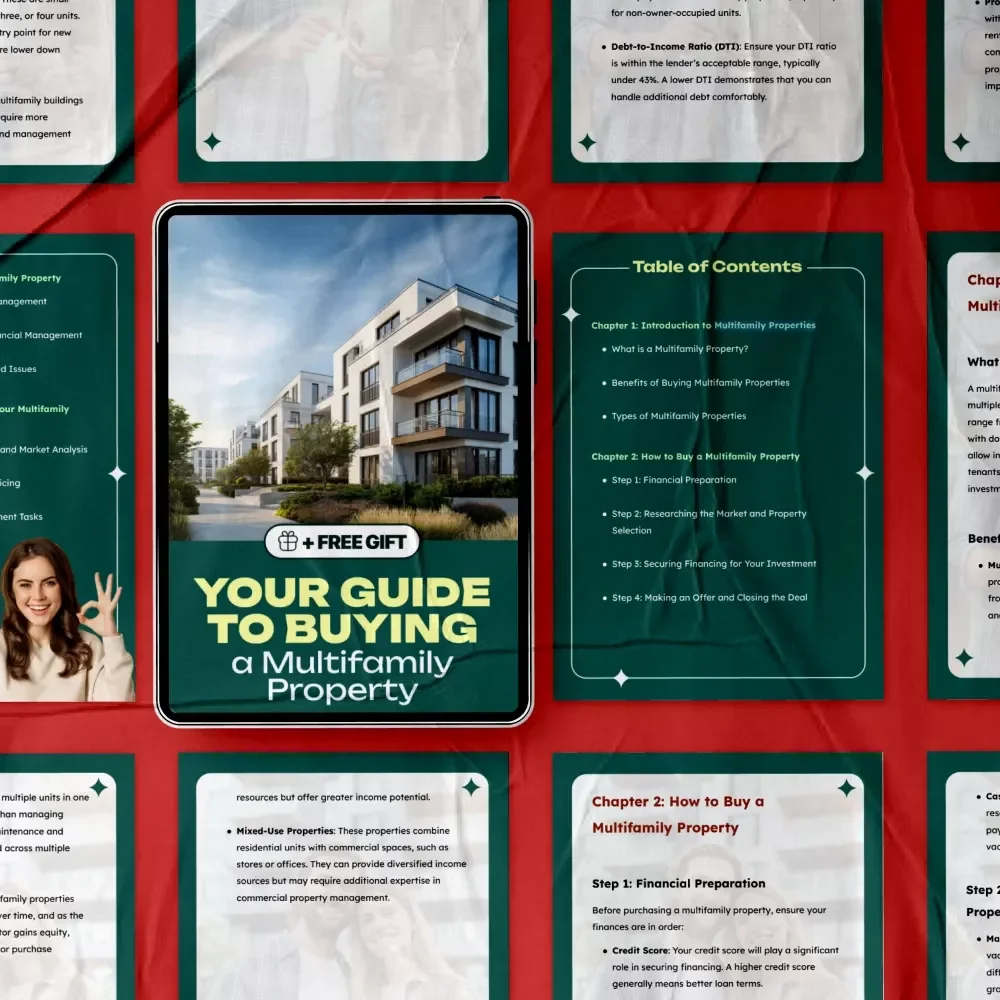 Your Guide to Buying a Multifamily Property | How to Buy a Multifamily Property Real Estate Investment Guide, Rental Property Strategy, Multifamily Investing eBook Digital Download