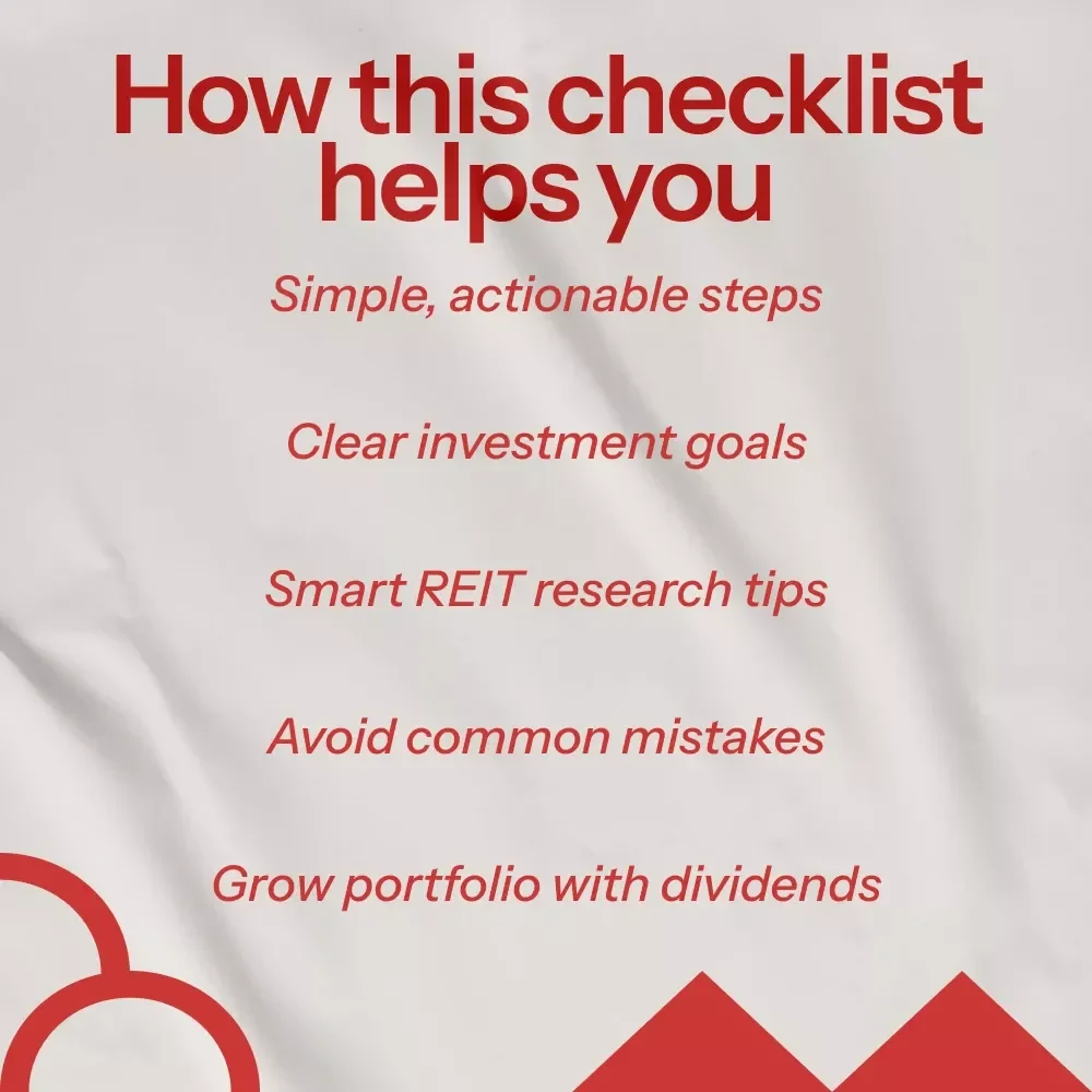 Quick-Start Checklist for Buying REITs: Your Guide to Passive Income and Smart Investments