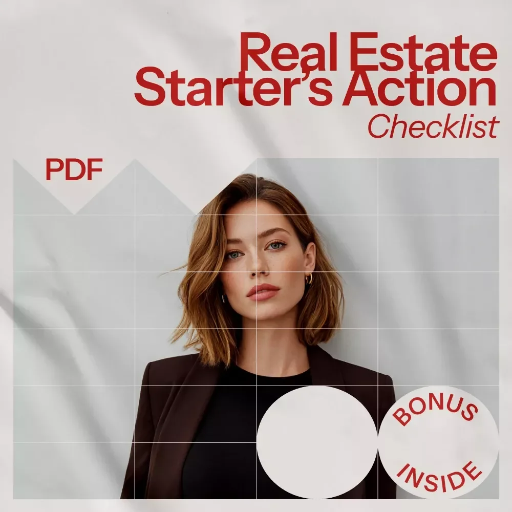 Real Estate Starter’s Action Checklist: How to Start Real Estate & Launch Your Career