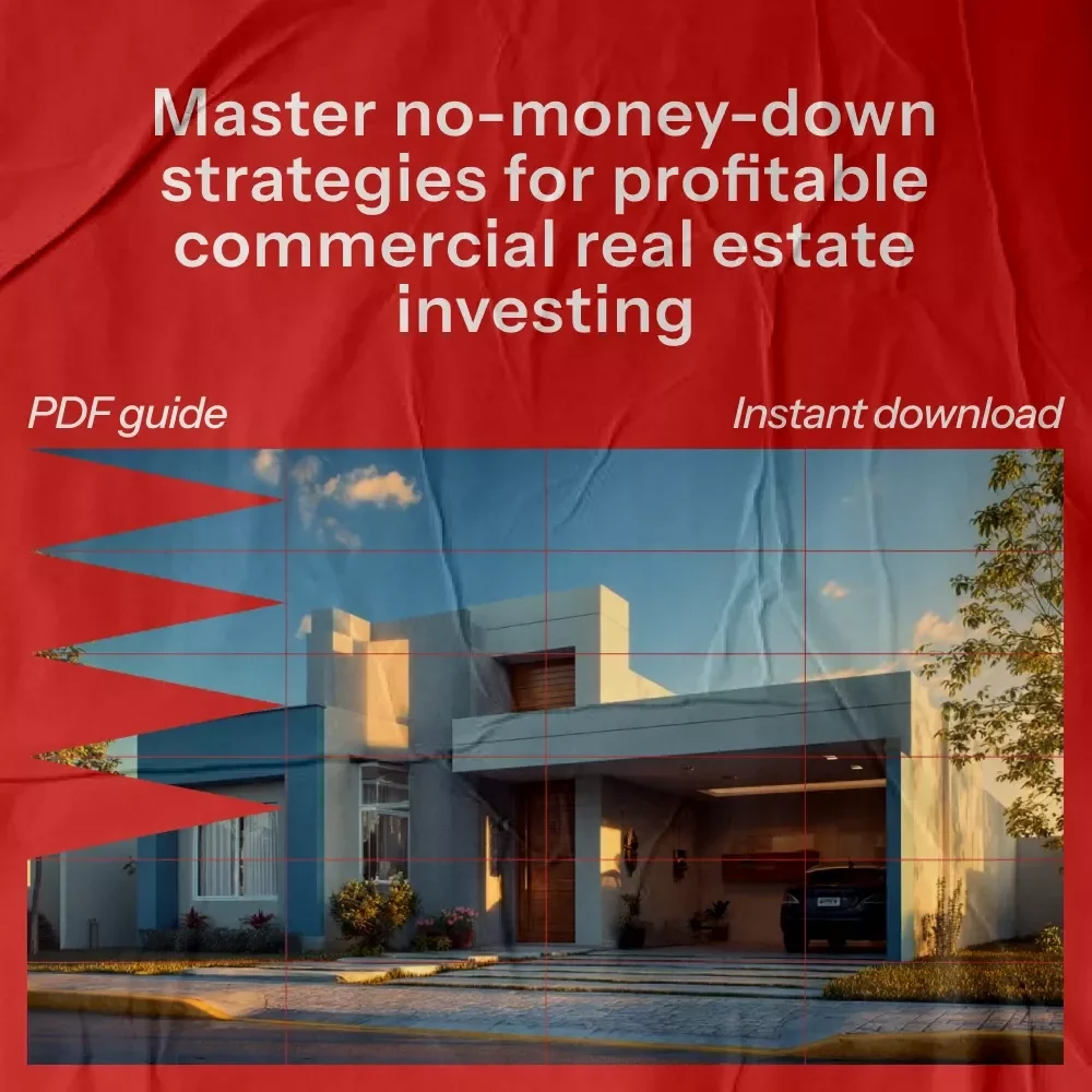 No-Money-Down Commercial Real Estate Investing: A Step-by-Step Guide to Purchasing Commercial Real Estate with No Money