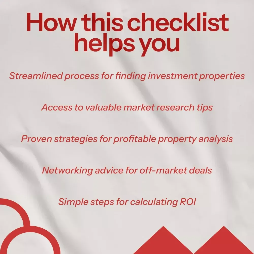 Your Real Estate Deal-Finding Checklist: How to Find Real Estate Deals
