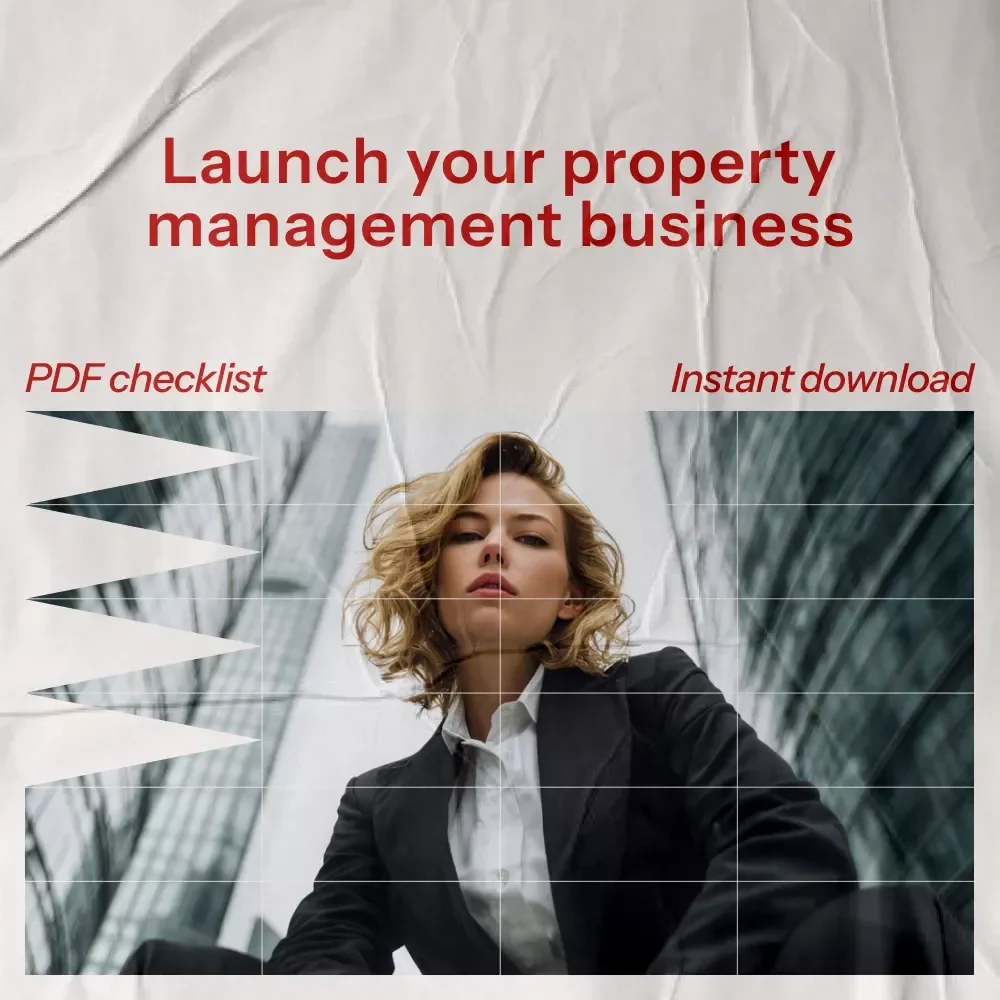 Your Rental Property Management Company Checklist – How to Start a Rental Property Management Company Step-by-Step Digital Download for New Property Managers & Real Estate Entrepreneurs