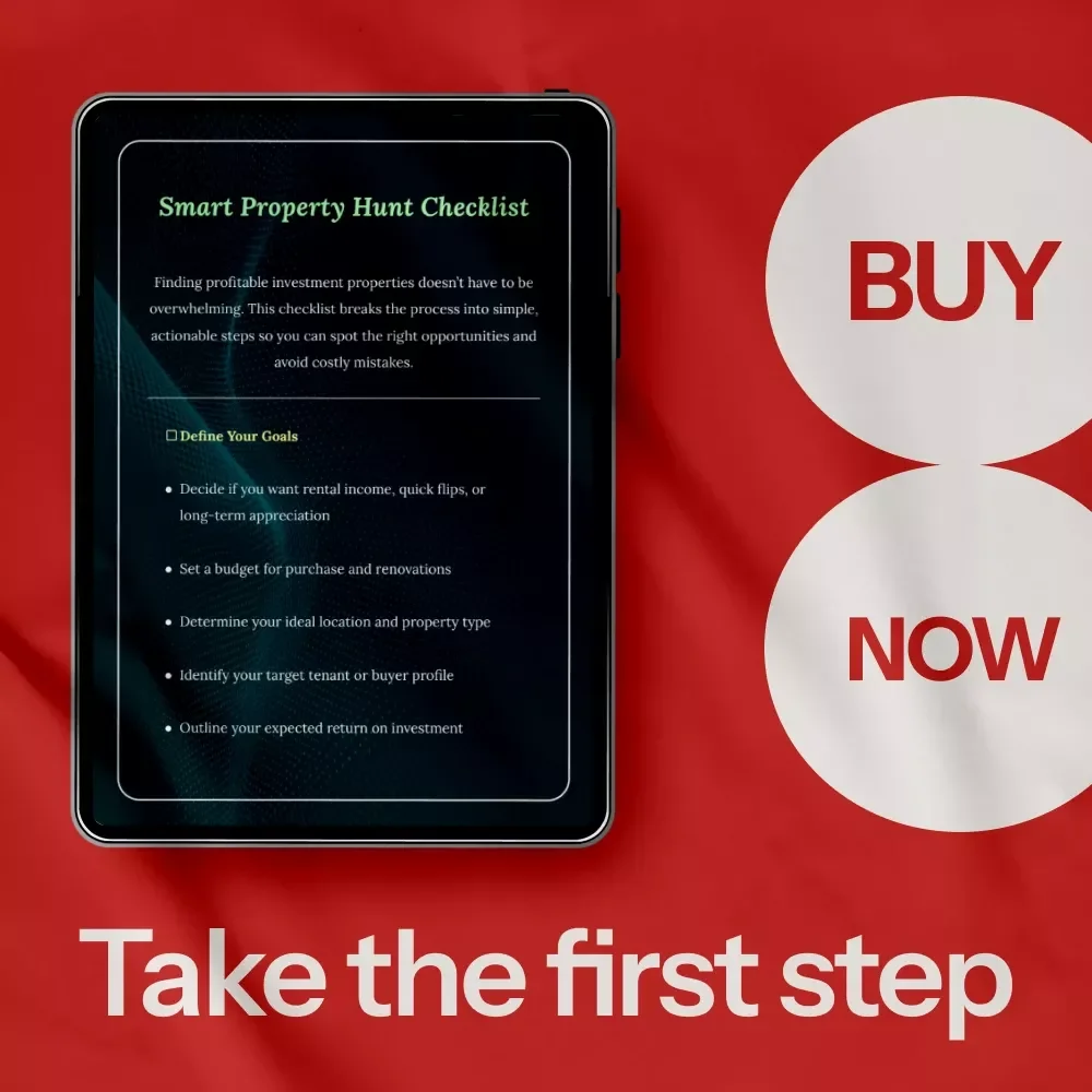Smart Property Hunt Checklist: How to Find Good Investment Properties with Confidence