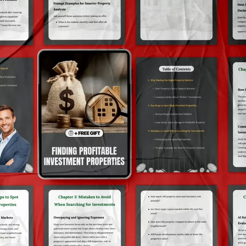 Finding Profitable Investment Properties: The Ultimate Guide to Finding Good Investment Properties and Making Smarter Real Estate Decisions