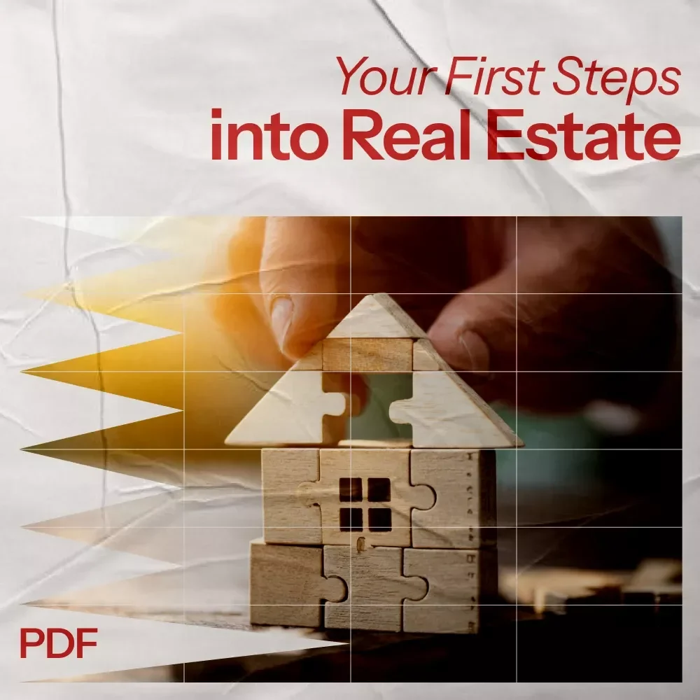 Your First Steps into Real Estate – Beginner’s Guide on how can i get started in real estate, Digital Download Career Starter eBook & Checklist