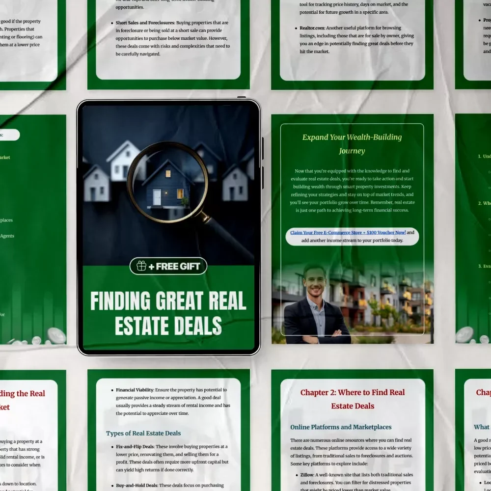 Finding Great Real Estate Deals: The Ultimate Guide to Finding Real Estate Deals and Negotiating Your Best Offer