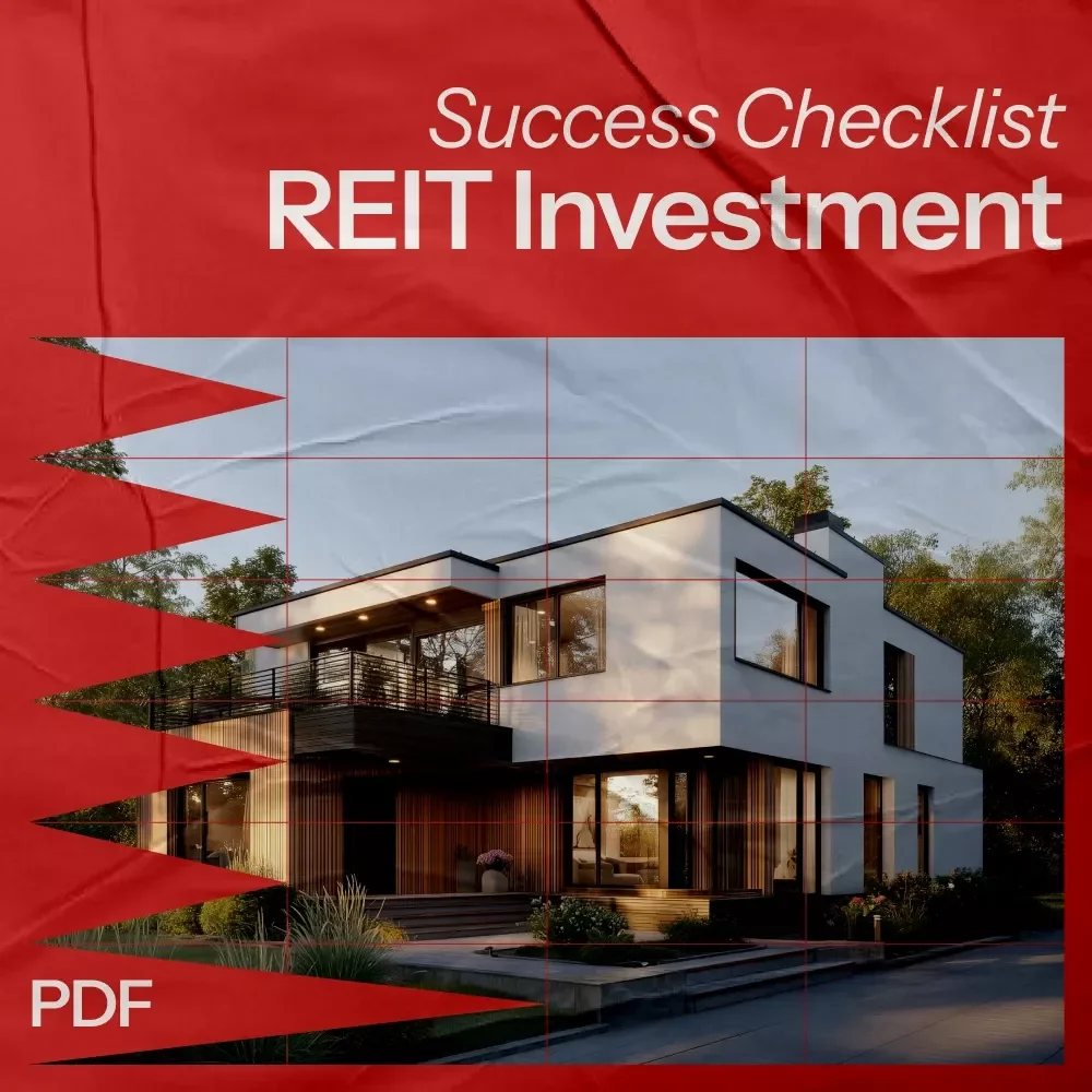 REIT Investment Success Checklist – Printable Guide on how to start buying reits, Beginner-Friendly Real Estate Investment Trust Strategy Planner Digital Download
