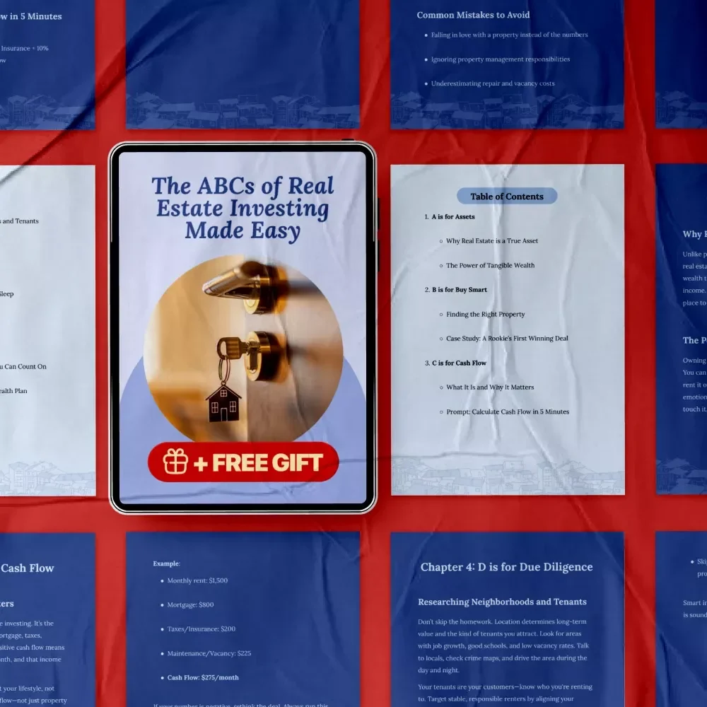 The ABCs of Real Estate Investing Made Easy - A Step-by-Step Guide for Beginners
