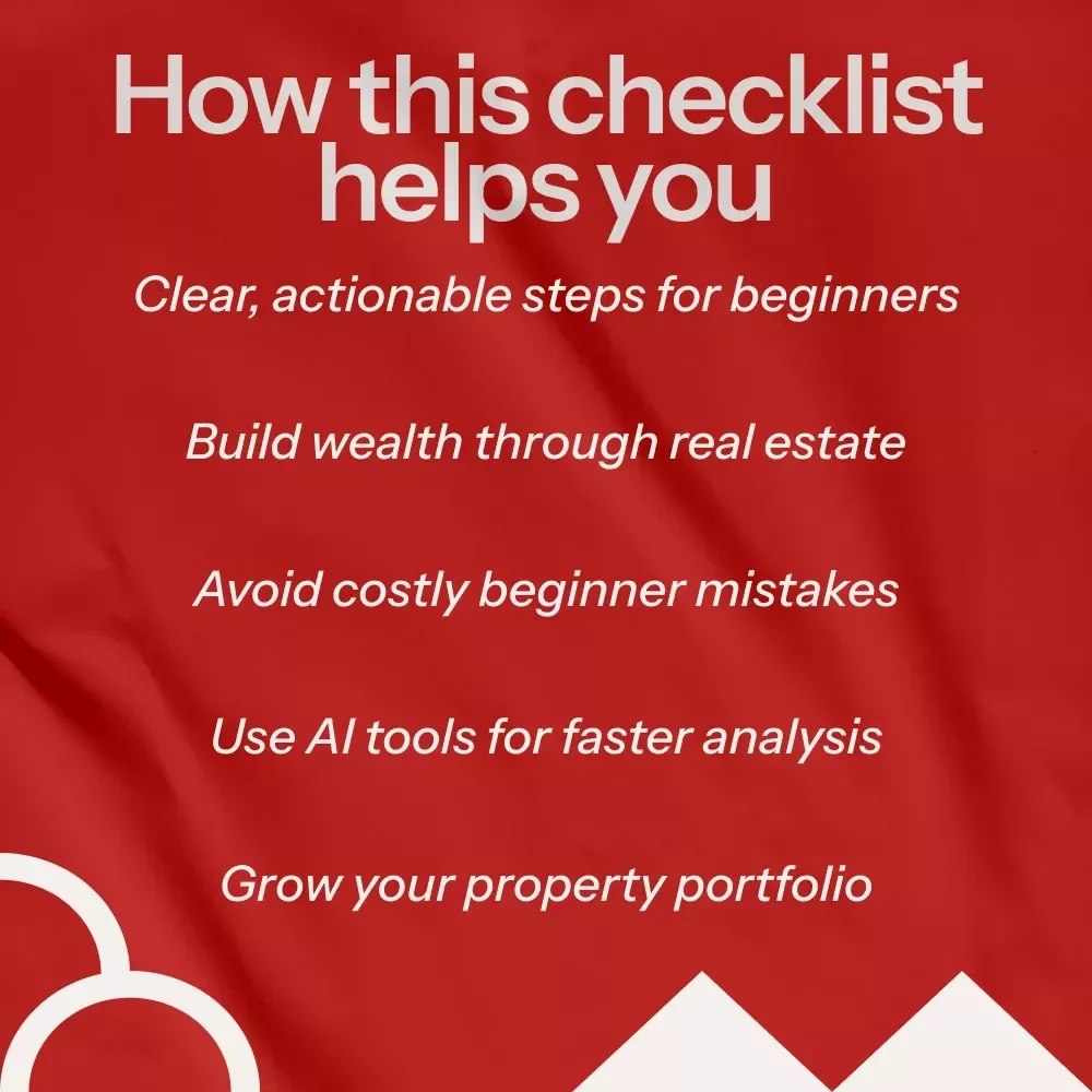 Real Estate Starter Success Checklist – Your Ultimate Guide to Smart Property Investment