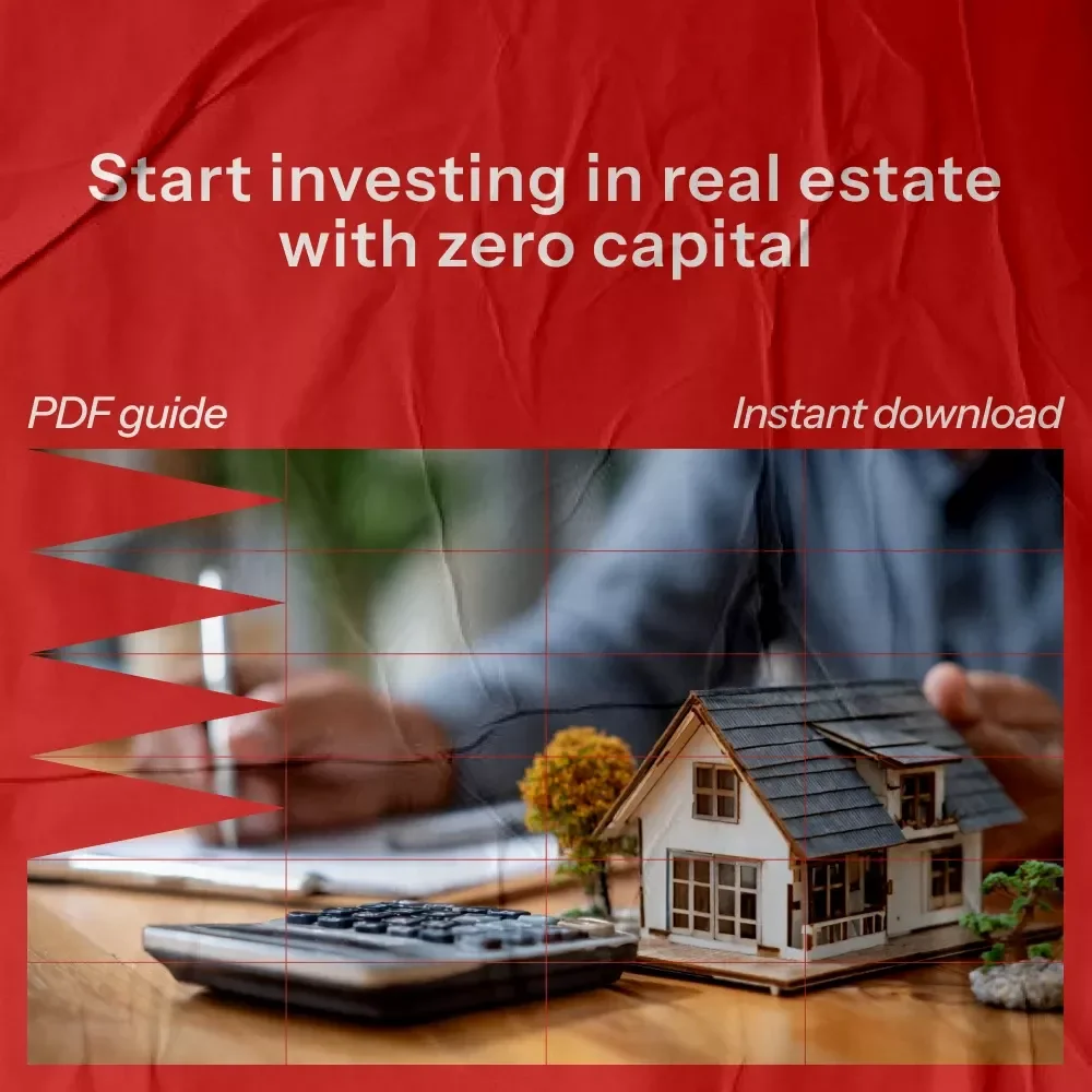 Start Real Estate Investing with Zero Cash - Learn How to Start Real Estate with No Money Today