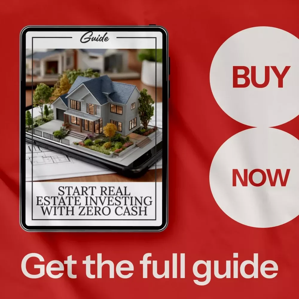 Start Real Estate Investing with Zero Cash - Learn How to Start Real Estate with No Money Today