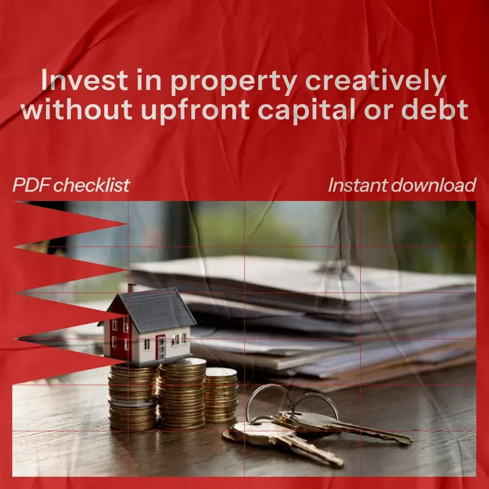 No-Money Property Investment Action Checklist: Start Property Investment with No Money