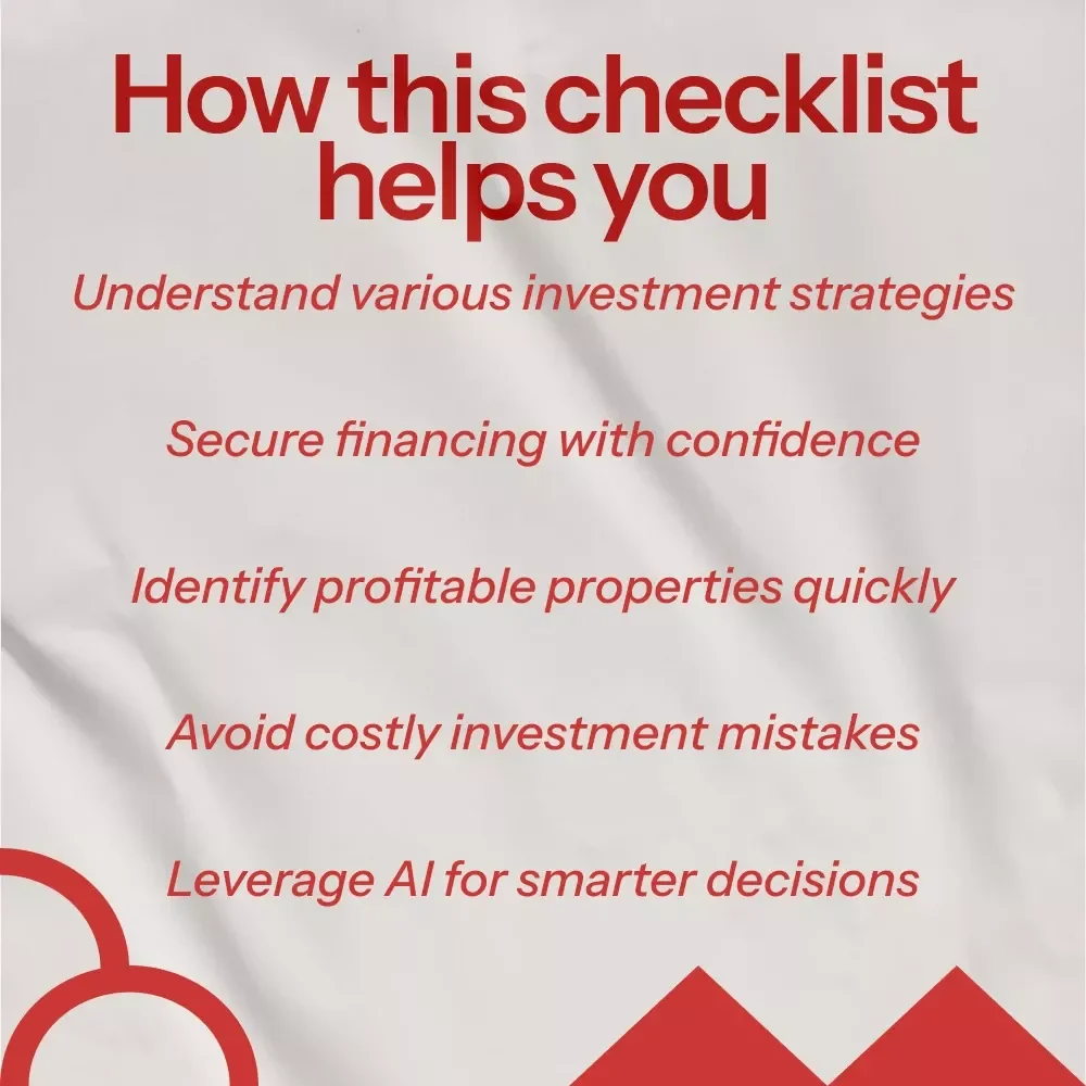 Real Estate Investment Action Checklist: The Essential Guide to Making Real Estate Investments