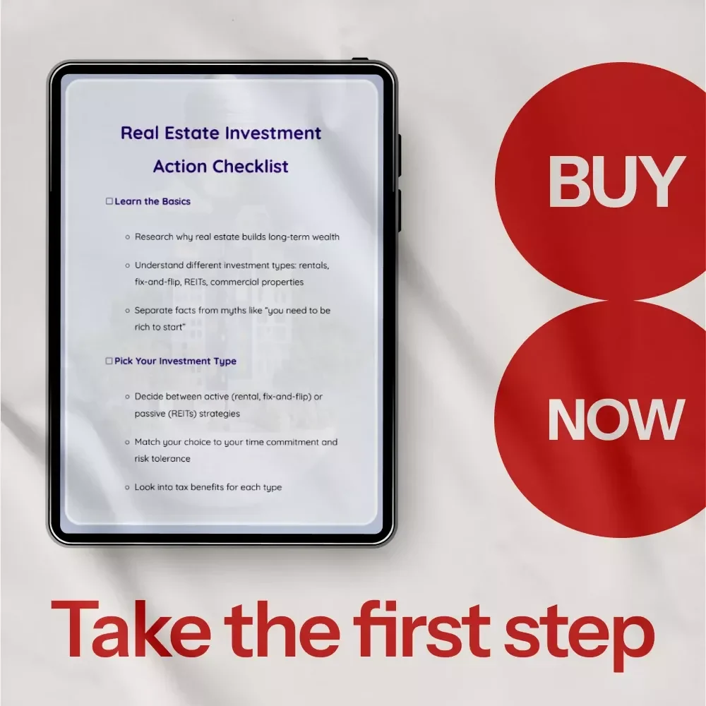 Real Estate Investment Action Checklist: The Essential Guide to Making Real Estate Investments
