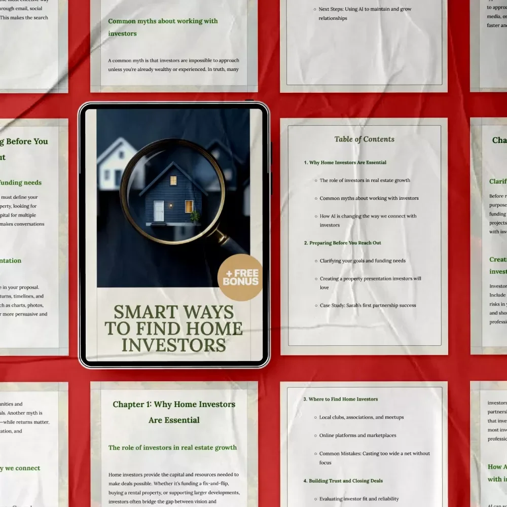 Smart Ways to Find Home Investors - The Ultimate Checklist for Real Estate Success