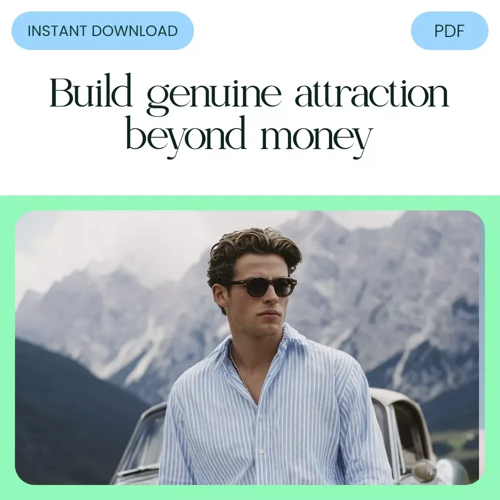 Impressing with Substance, Not Just Cash – Relationship Checklist for Men Spending Money to Impress Women | Digital Download Guide for Genuine Attraction