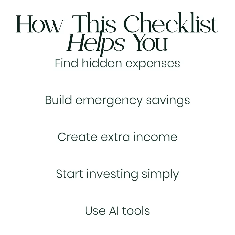 Escape the Middle Class Poverty Trap Checklist – Printable Financial Freedom Planner to Break the Middle Class Poverty Trap, Budgeting & Wealth Building Digital Download