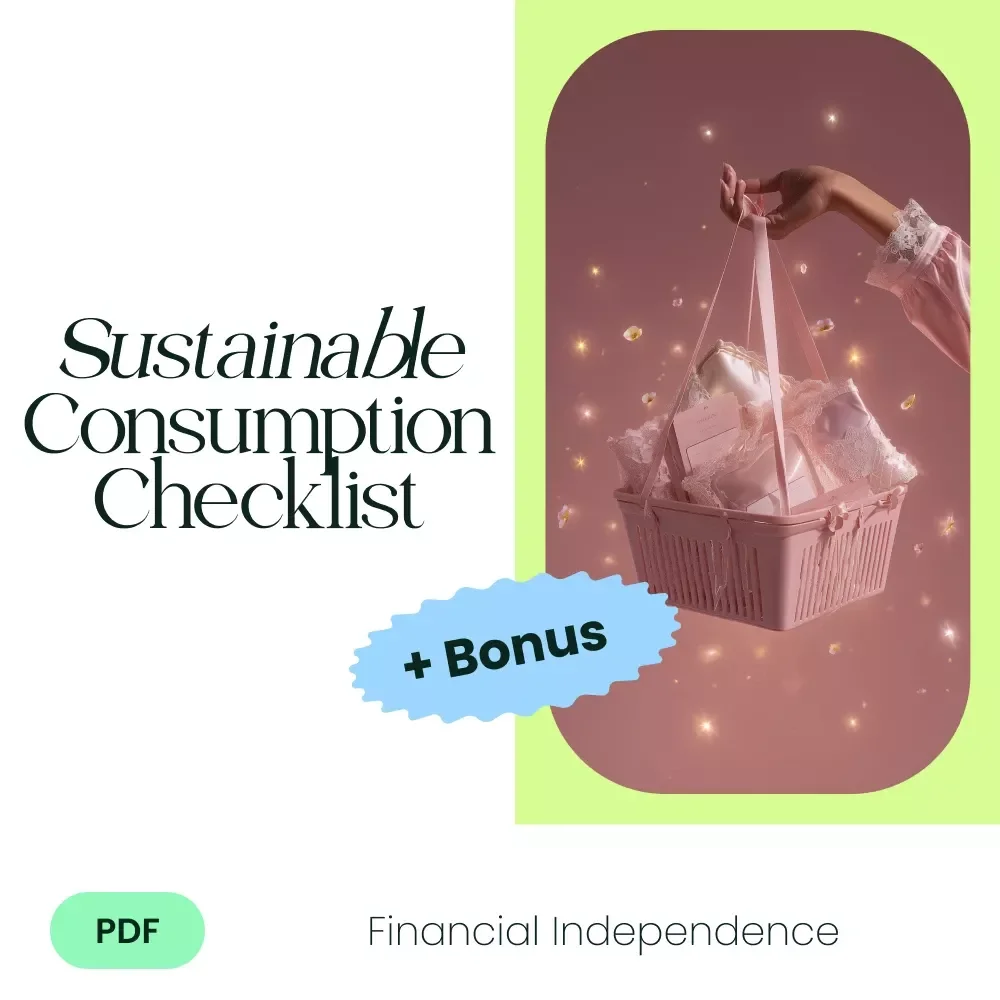 Sustainable Consumption Checklist: Your Path to a Greener Future – Eco-Friendly Shopping Planner, Conscious Lifestyle Digital Download