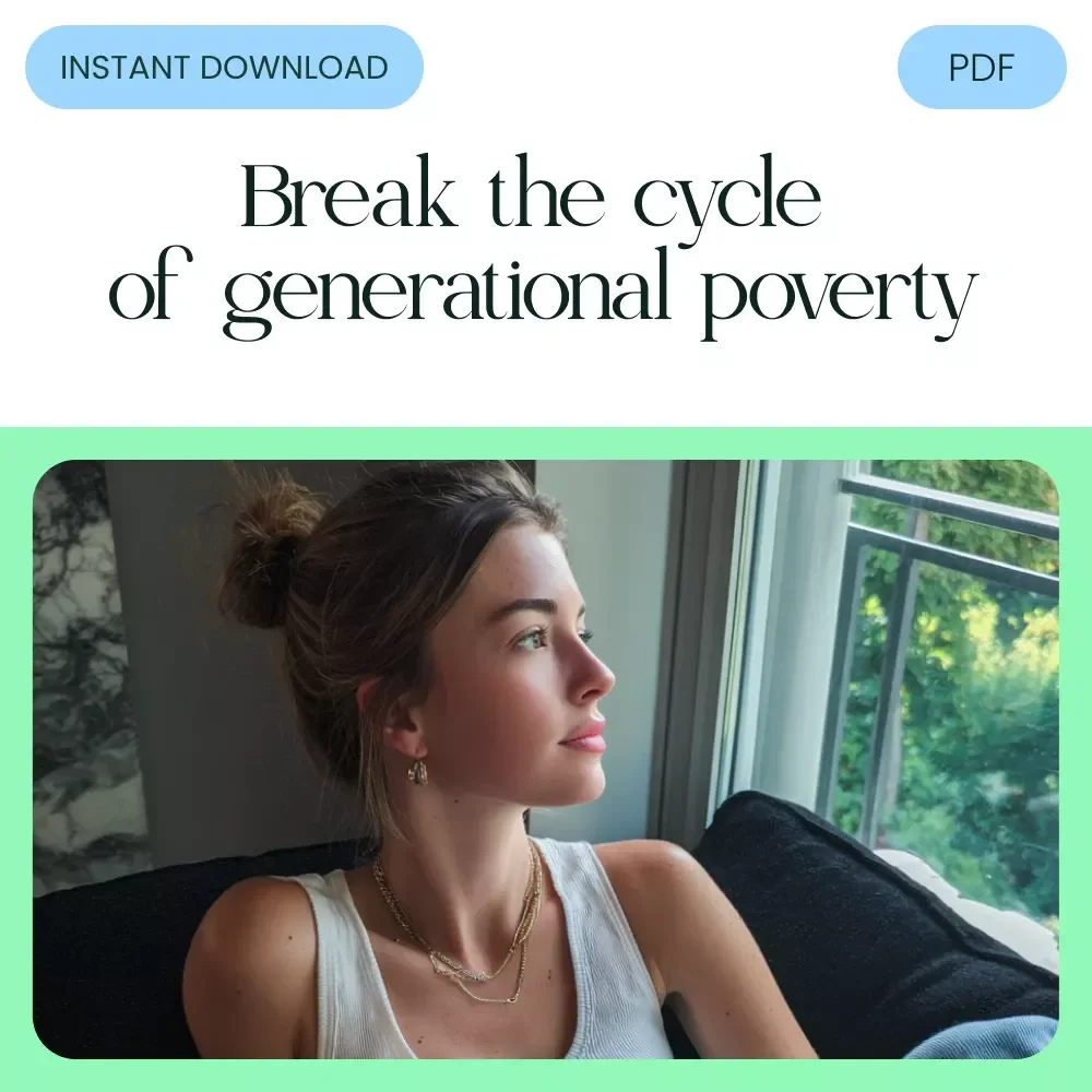 Escape Generational Poverty Checklist - A Practical Guide to Breaking Free from the Cycle of Poverty