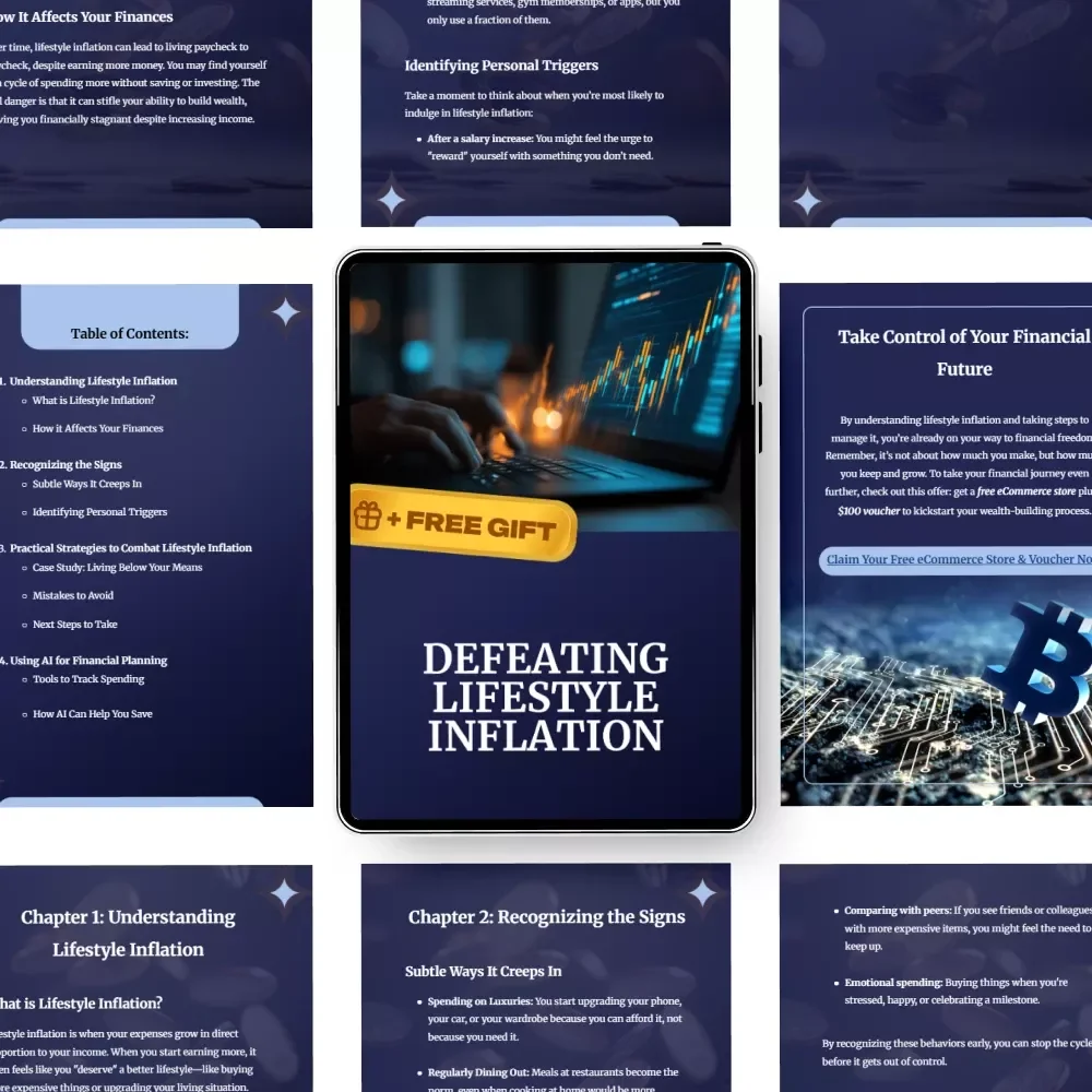 Defeating Lifestyle Inflation – A Practical Guide to Understanding Lifestyle Inflation, Protecting Your Finances & Building Wealth with Smart AI Financial Planning Tools