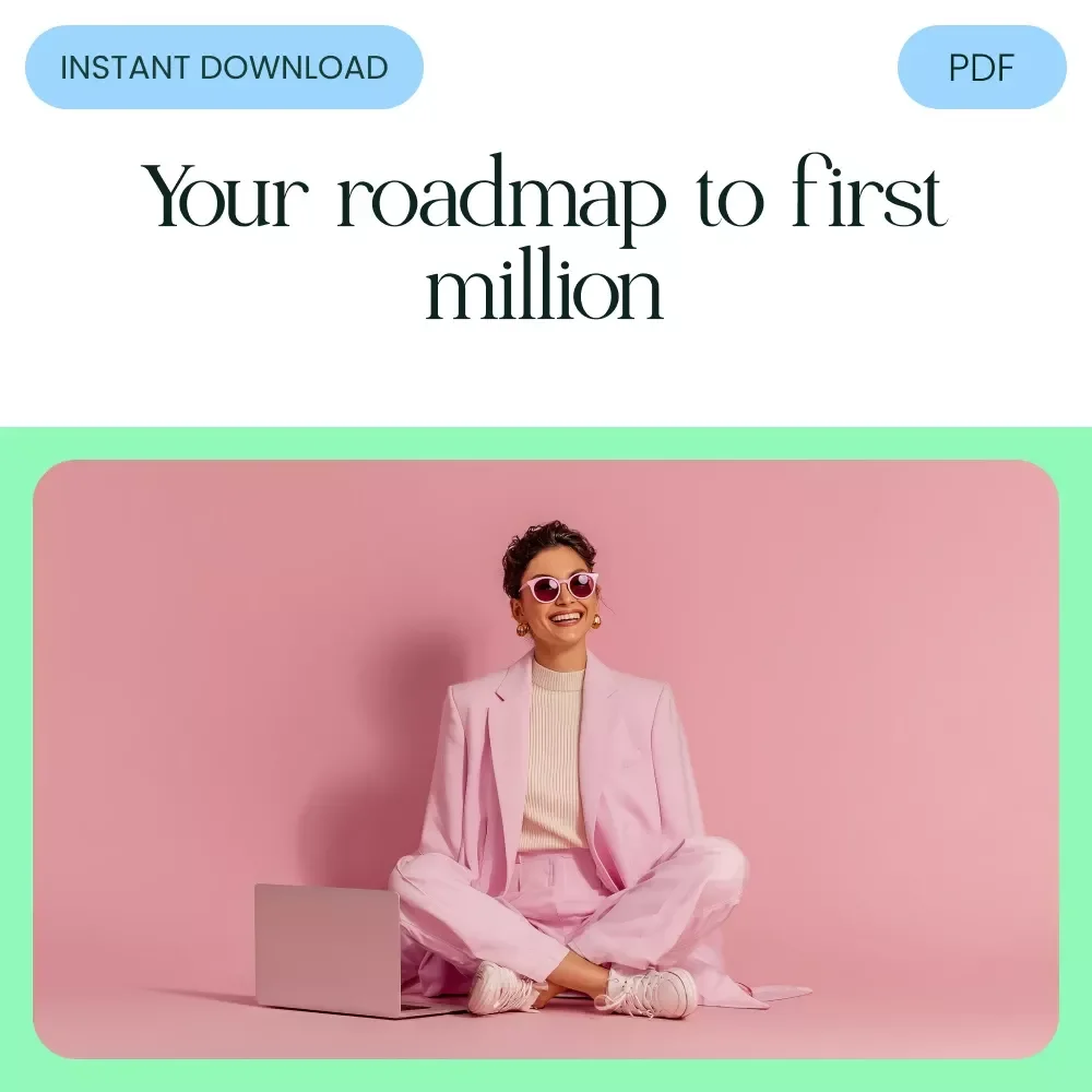The Smartest Way to Make Your First Million Dollars – The best way to make your first million dollars eBook, Wealth Building Guide, Financial Freedom Blueprint, Digital Download