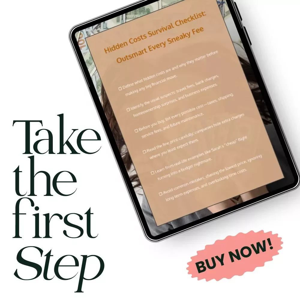 Hidden Costs Survival Checklist: Outsmart Every Sneaky Fee - Digital Download Guide