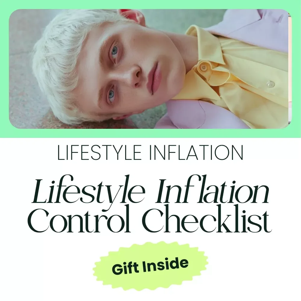 Lifestyle Inflation Control Checklist | Smart Budget Planner to Stop lifestyle inflation, Build Wealth & Master Your Money Habits | Printable Personal Finance Digital Download