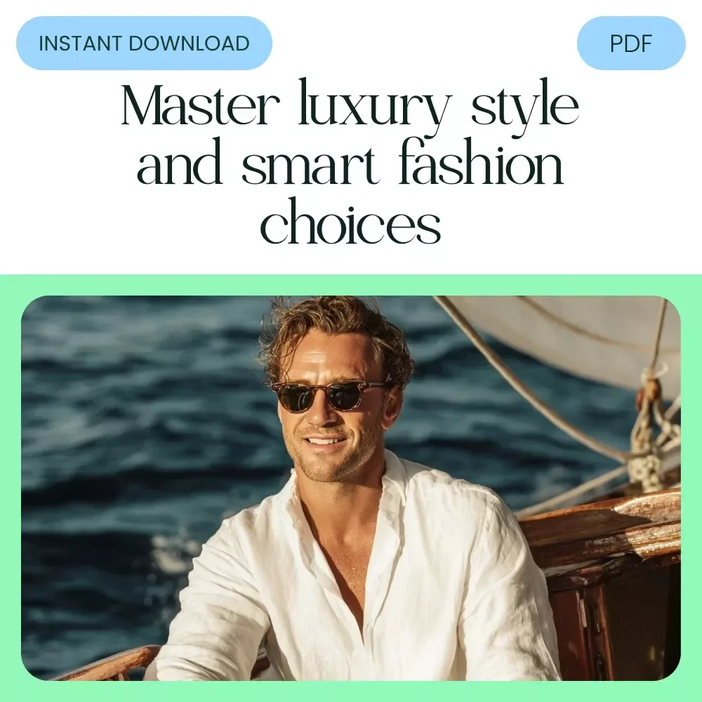 Conspicuous Consumption Fashion Checklist – Ultimate Digital Guide for Luxury Style & Smart High-End Shopping
