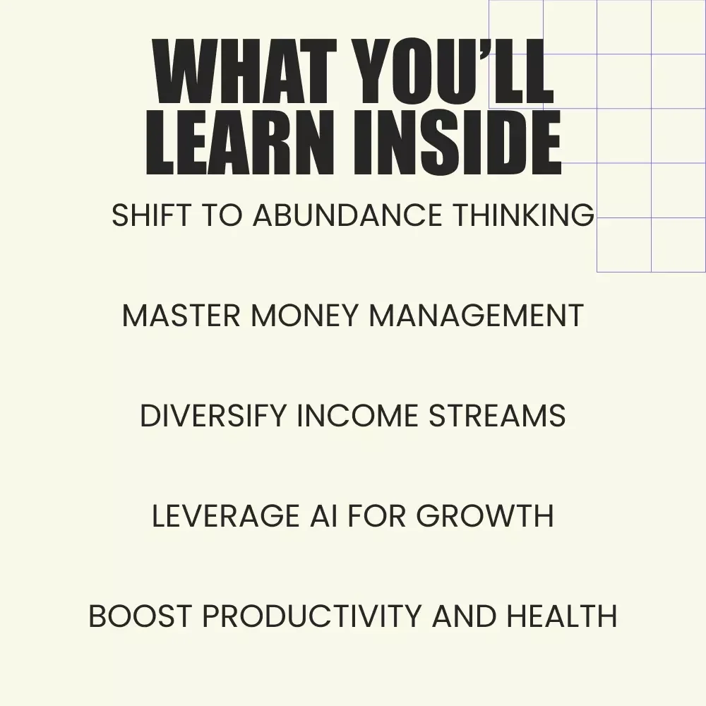 Habits That Keep You Broke vs. Habits That Make You Rich - Digital Guide & Checklist