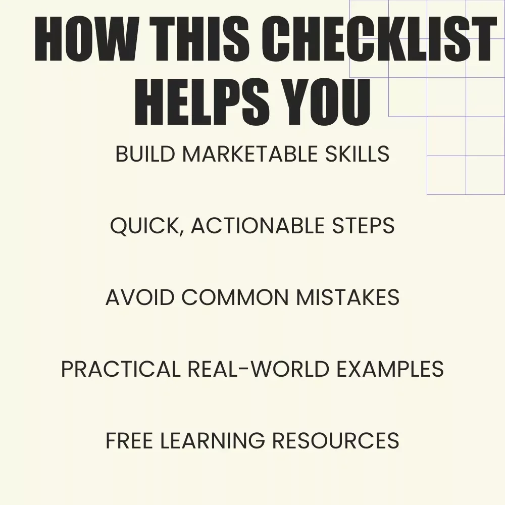 Fast-Track High-Income Skills Checklist – Learn Easiest High Income Skills to Boost Your Earnings Fast