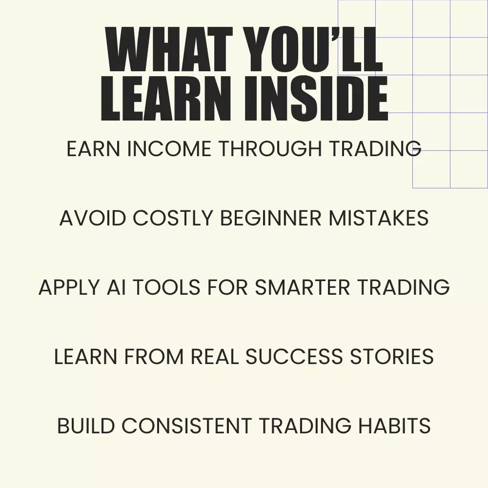 Trading as a High-Income Skill eBook – Learn Stock, Forex & Crypto Trading, Boost Income, AI Tools, Beginner to Pro Guide