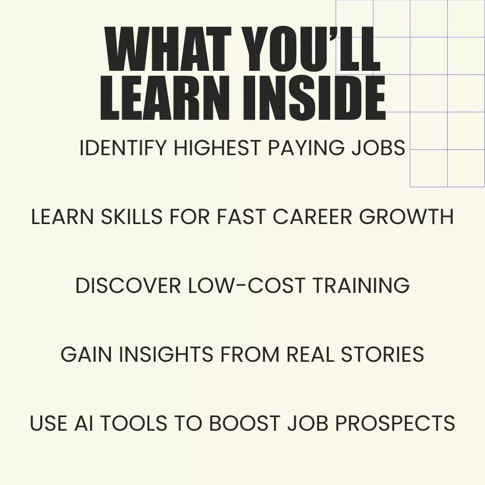 Your Ultimate Guide to Earning Big Without College – Highest Paying Jobs Without a Degree eBook