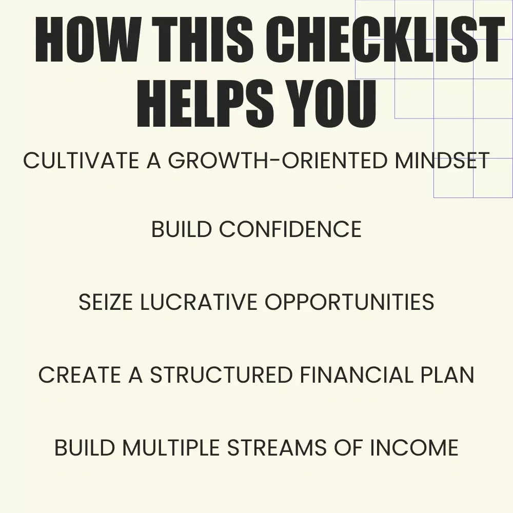 Your Roadmap to Becoming a Self-Made Millionaire: A Step-by-Step Checklist for Financial Freedom