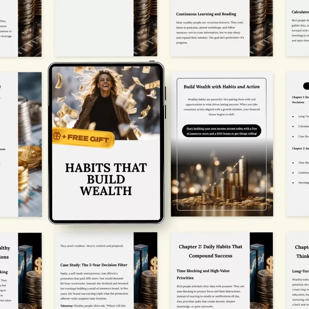 Habits That Build Wealth: Discover the Rich People Habits That Drive Financial Success – Digital Guide