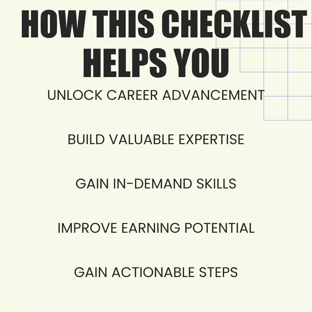 High-Income Skills Checklist - Master the Most In-Demand Skills for Career Success