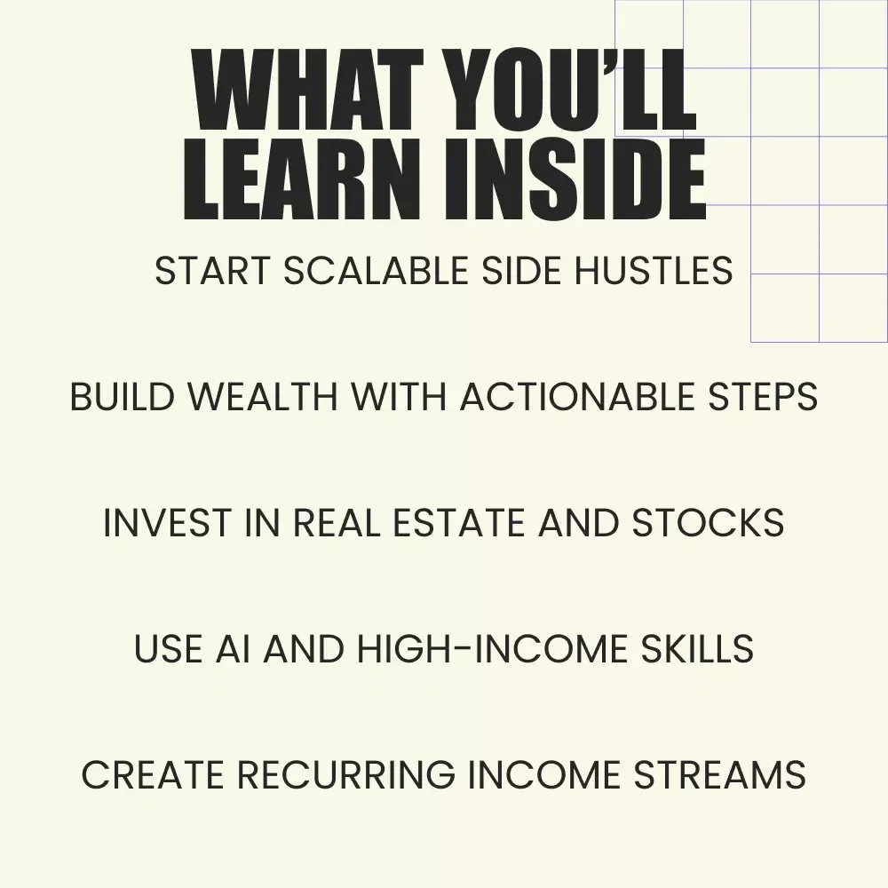 12 Realistic Ways to Make Your First $1 Million – eBook Guide to Wealth, Side Hustles, Real Estate, Stock Market & High-Income Skills