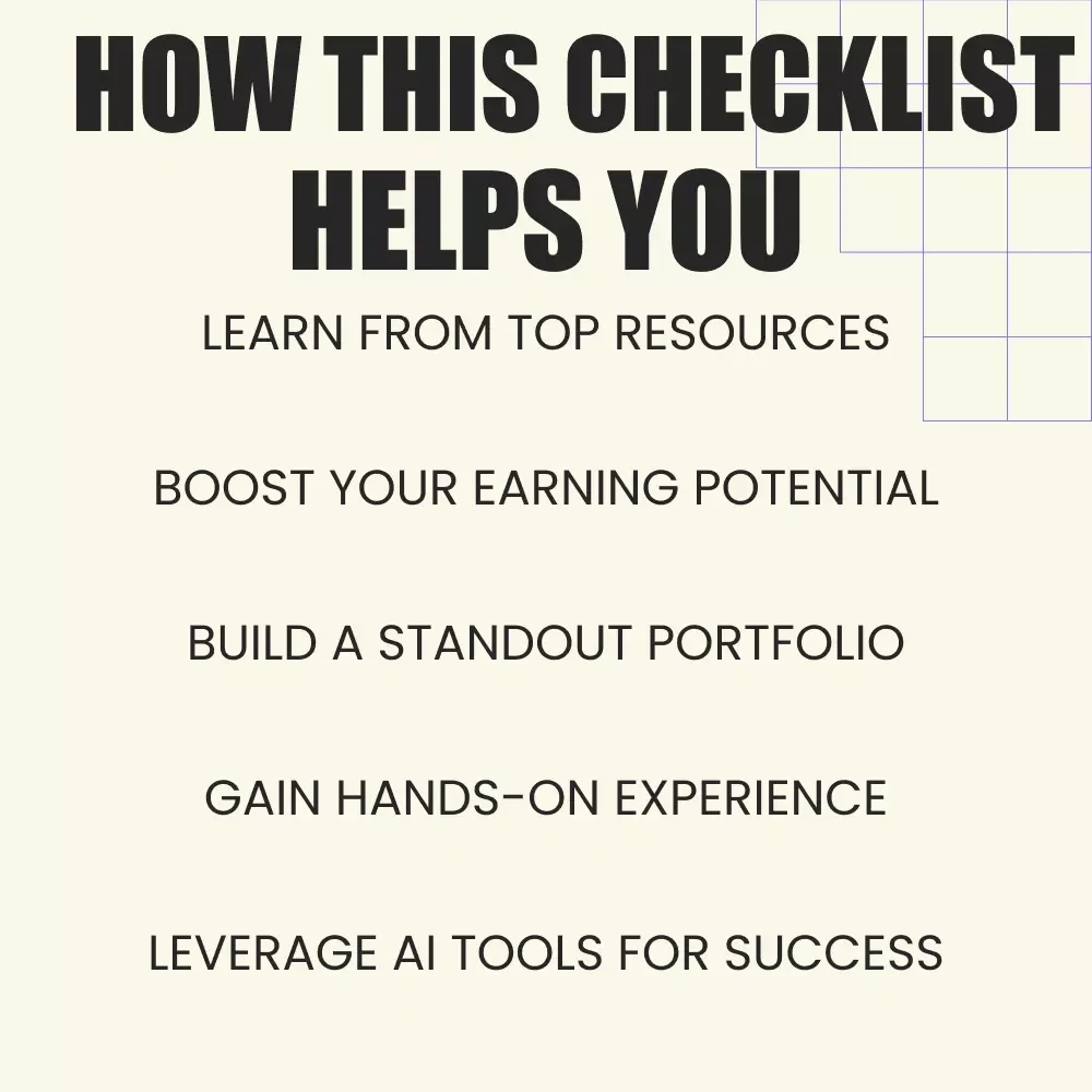 High-Income Digital Skills Checklist - Master Web Development, Digital Marketing, Data Analysis & More