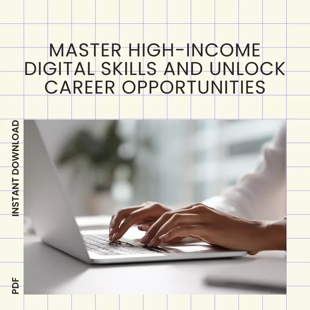 High-Income Digital Skills Checklist - Master Web Development, Digital Marketing, Data Analysis & More