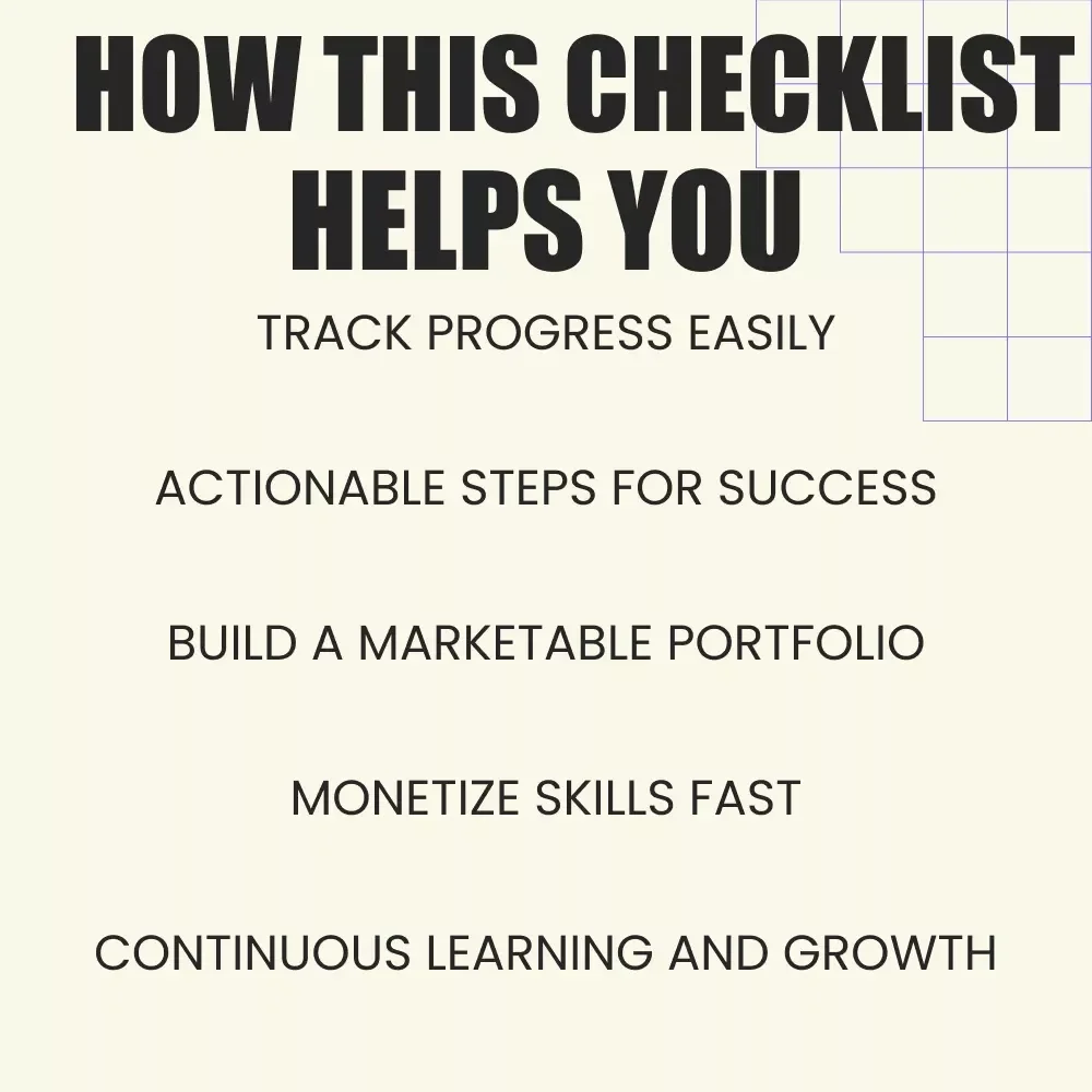 The High-Income Skill Builder Checklist – Your Guide to Developing and Monetizing High-Income Skills