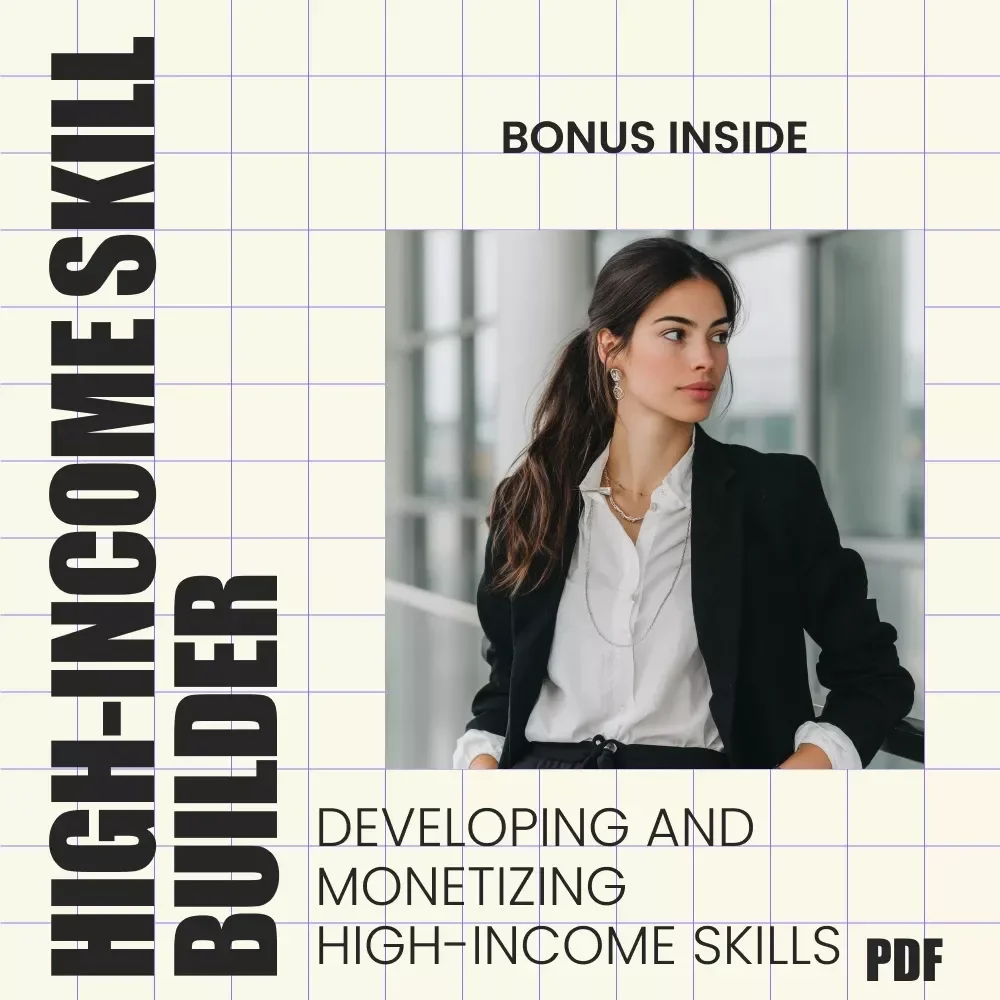 The High-Income Skill Builder Checklist – Your Guide to Developing and Monetizing High-Income Skills