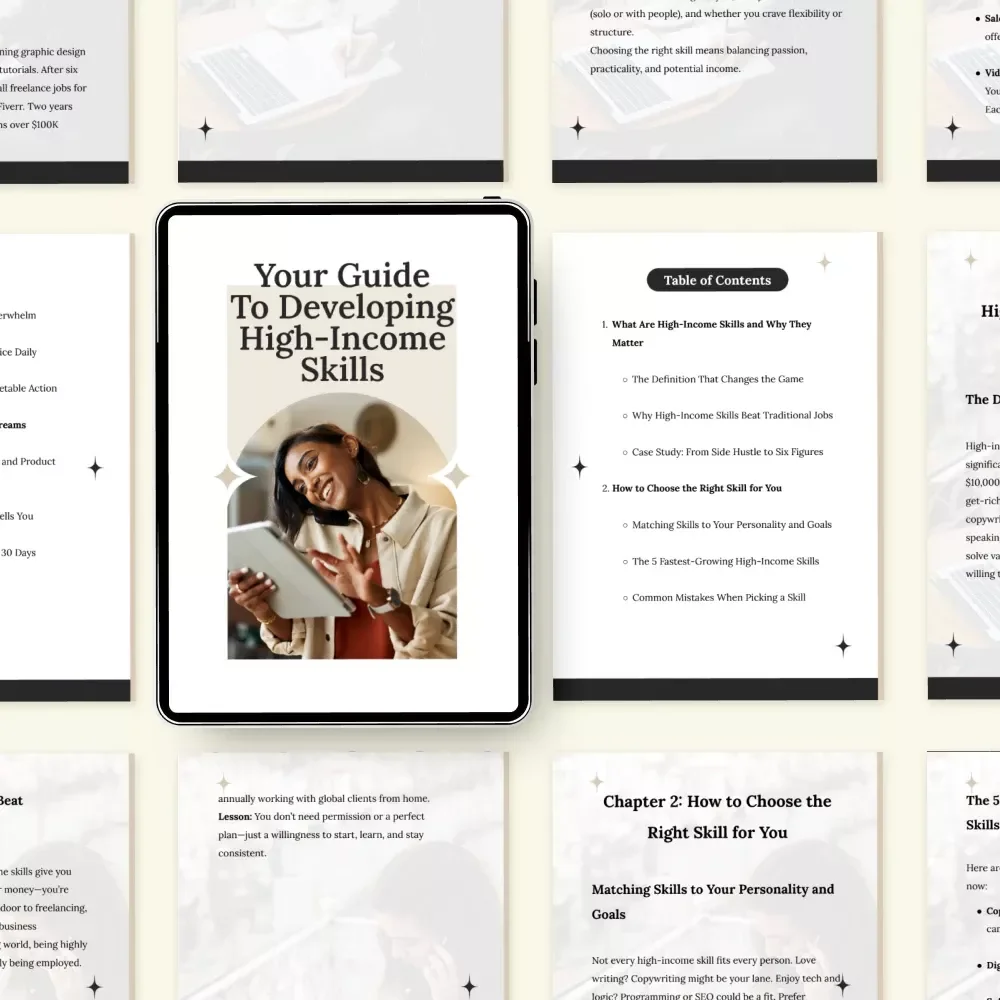 Your Guide to Developing High-Income Skills: Master the Path to Wealth